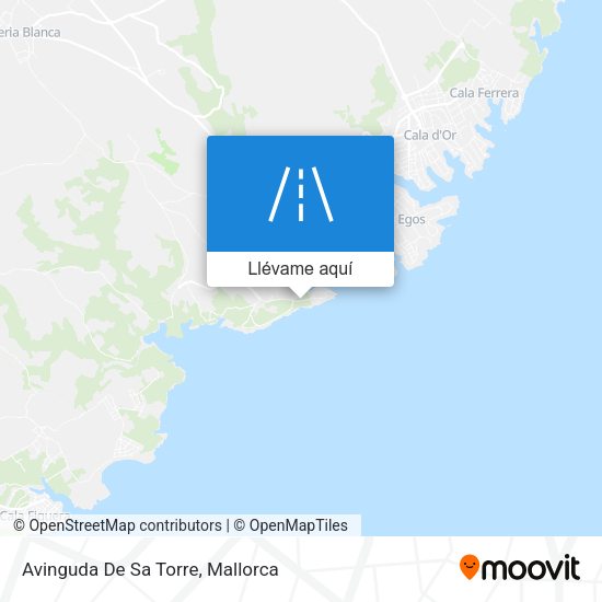 Mapa Avinguda De Sa Torre