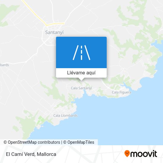 Mapa El Camí Verd