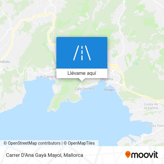 Mapa Carrer D'Ana Gayà Mayol