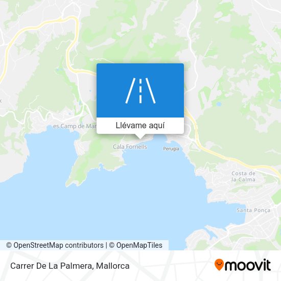 Mapa Carrer De La Palmera