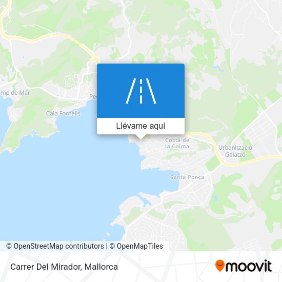 Mapa Carrer Del Mirador