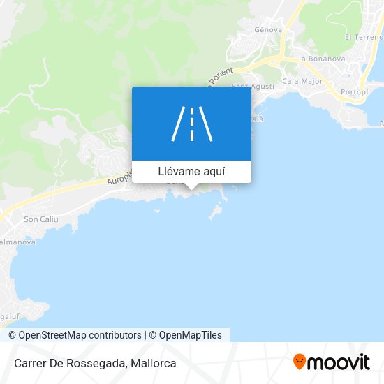 Mapa Carrer De Rossegada