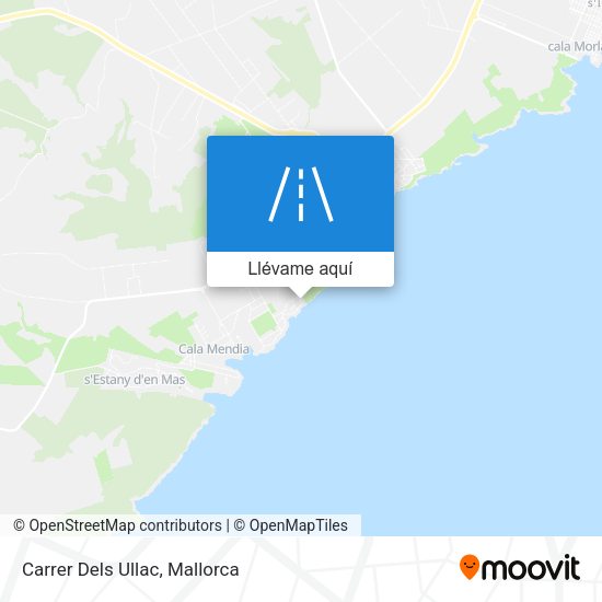 Mapa Carrer Dels Ullac