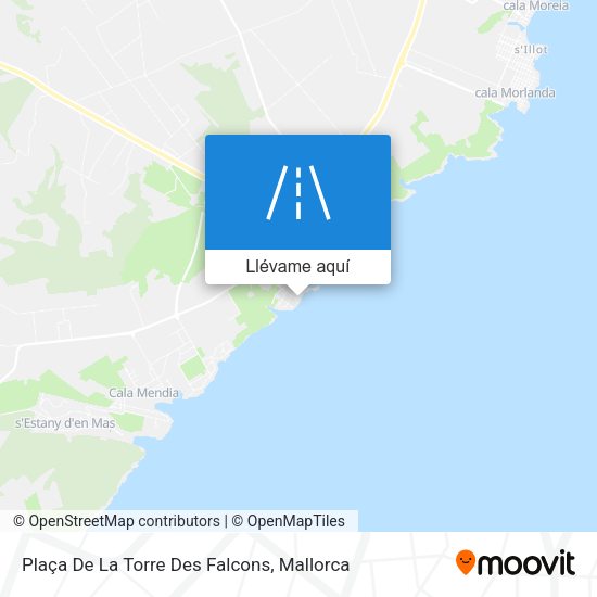 Mapa Plaça De La Torre Des Falcons