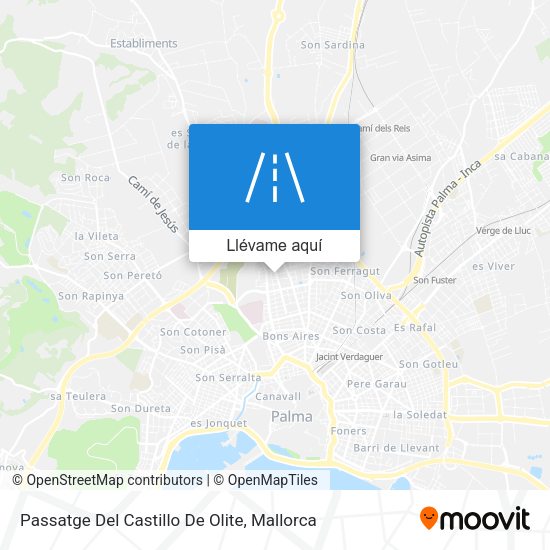 Mapa Passatge Del Castillo De Olite
