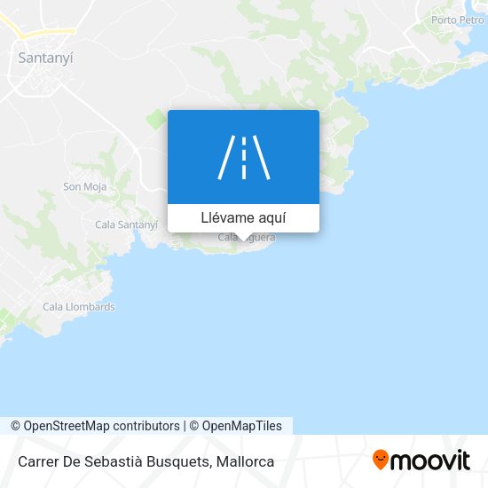 Mapa Carrer De Sebastià Busquets