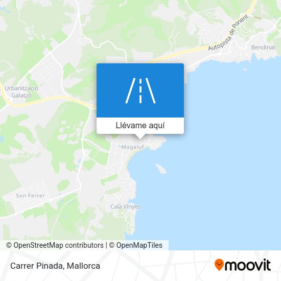 Mapa Carrer Pinada