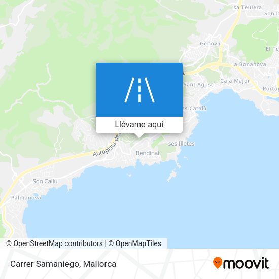 Mapa Carrer Samaniego