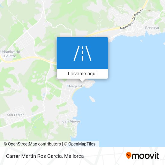 Mapa Carrer Martin Ros Garcia