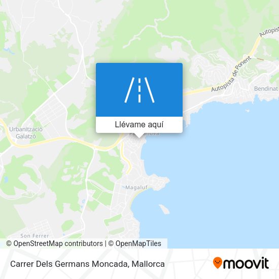 Mapa Carrer Dels Germans Moncada