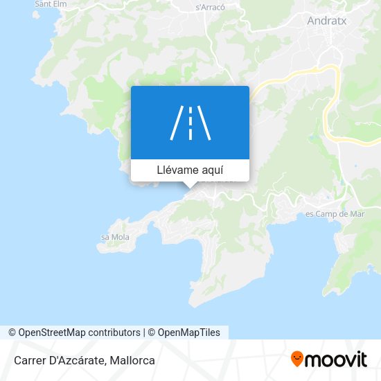 Mapa Carrer D'Azcárate