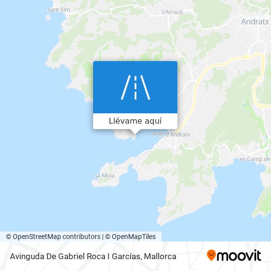 Mapa Avinguda De Gabriel Roca I Garcías
