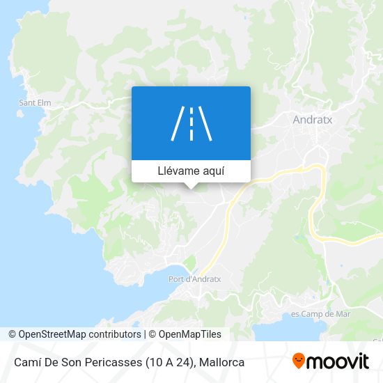 Mapa Camí De Son Pericasses (10 A 24)