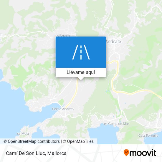 Mapa Camí De Son Lluc