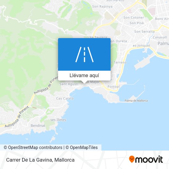 Mapa Carrer De La Gavina
