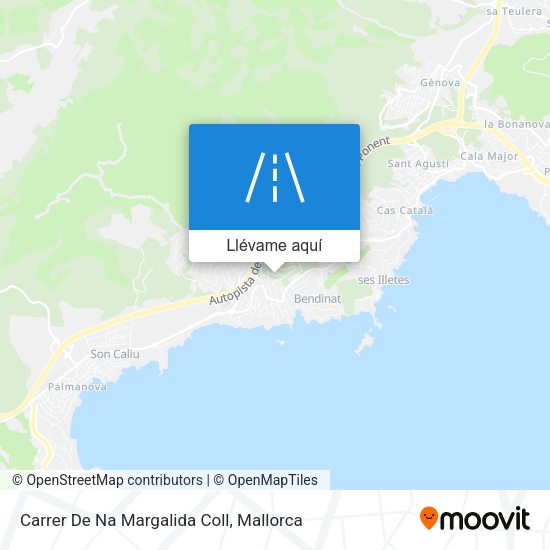 Mapa Carrer De Na Margalida Coll