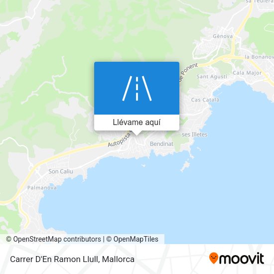 Mapa Carrer D'En Ramon Llull