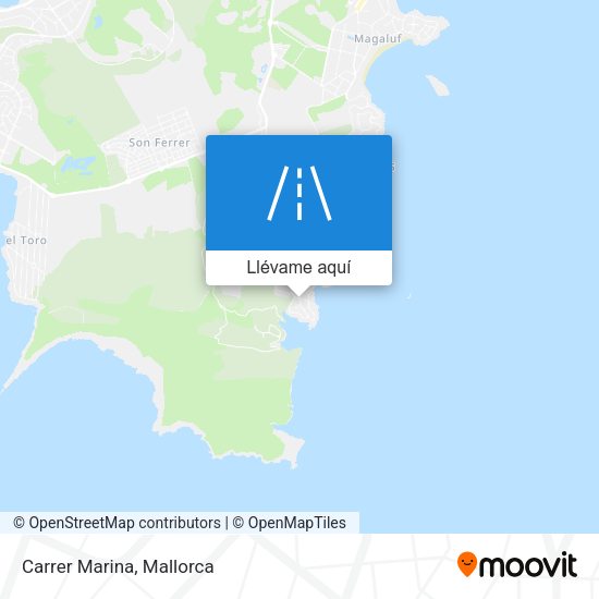 Mapa Carrer Marina