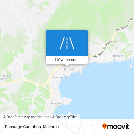 Mapa Passatge Cantabria