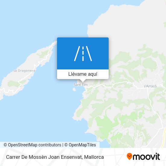 Mapa Carrer De Mossèn Joan Ensenvat