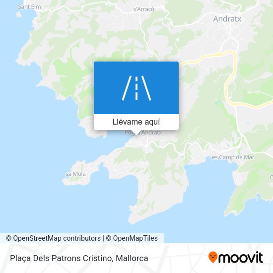Mapa Plaça Dels Patrons Cristino