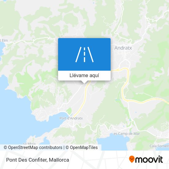 Mapa Pont Des Confiter