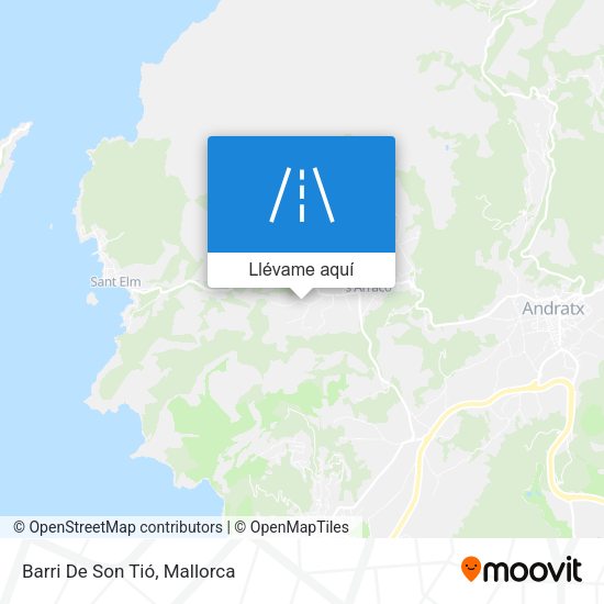 Mapa Barri De Son Tió