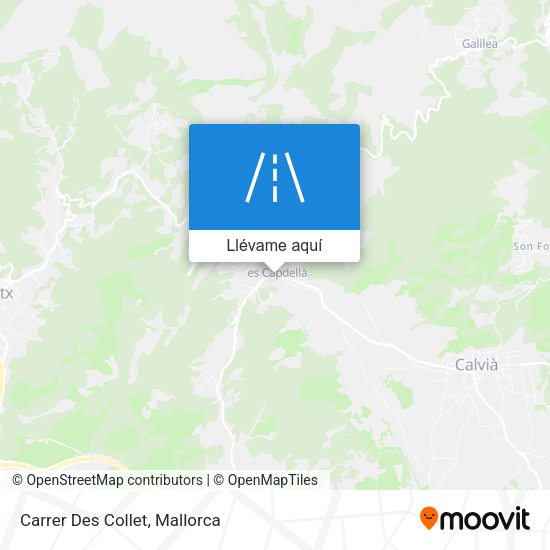 Mapa Carrer Des Collet