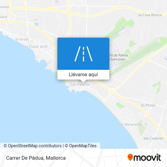 Mapa Carrer De Pàdua