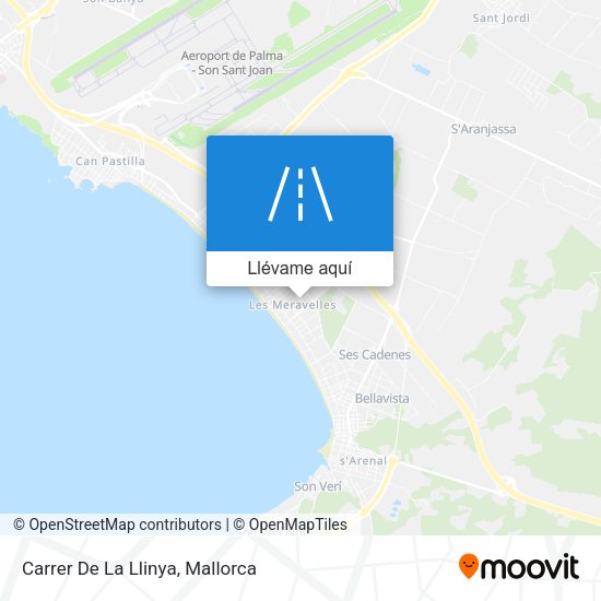 Mapa Carrer De La Llinya