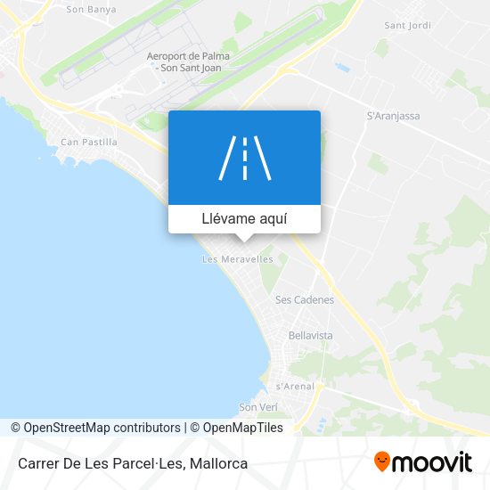 Mapa Carrer De Les Parcel·Les