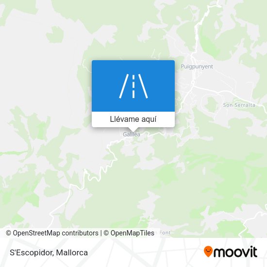 Mapa S'Escopidor
