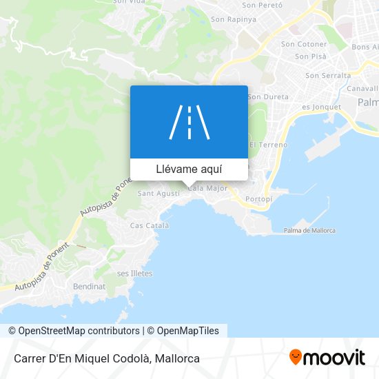 Mapa Carrer D'En Miquel Codolà