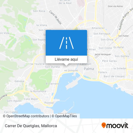 Mapa Carrer De Quetglas