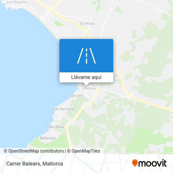 Mapa Carrer Balears
