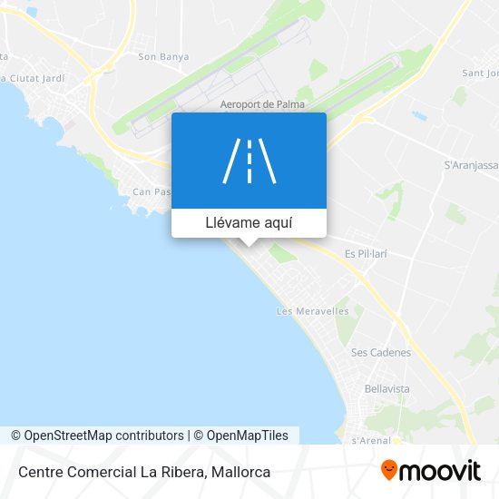 Mapa Centre Comercial La Ribera