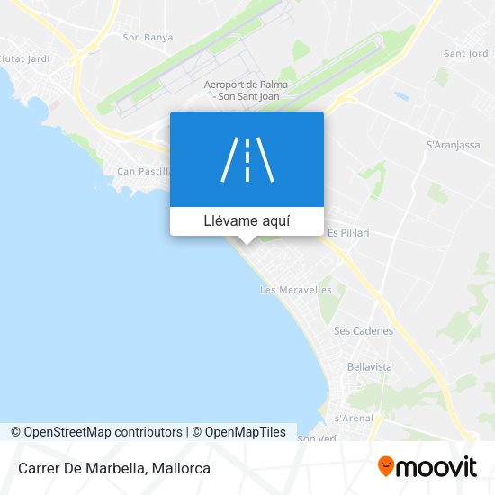 Mapa Carrer De Marbella