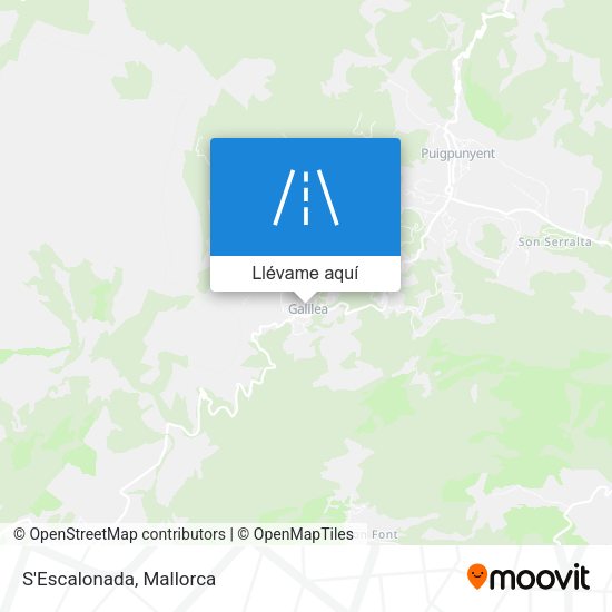 Mapa S'Escalonada