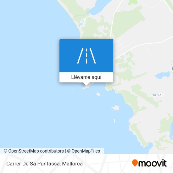 Mapa Carrer De Sa Puntassa