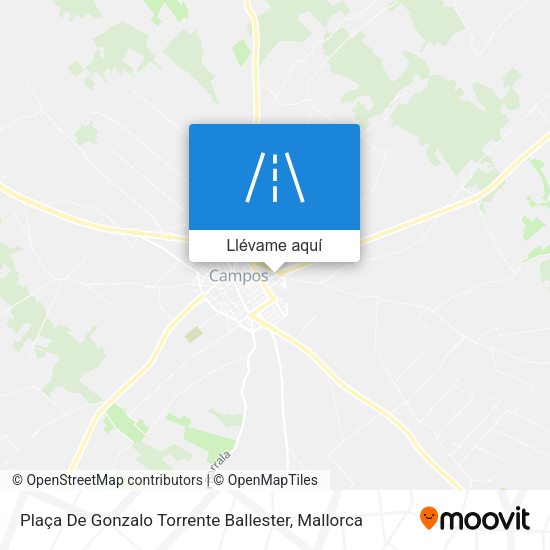 Mapa Plaça De Gonzalo Torrente Ballester