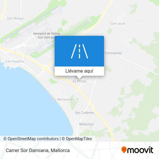 Mapa Carrer Sor Damiana