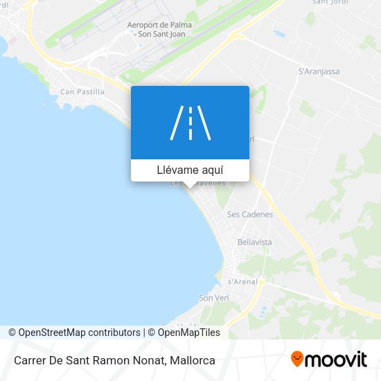 Mapa Carrer De Sant Ramon Nonat