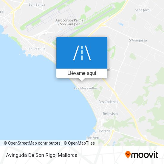Mapa Avinguda De Son Rigo