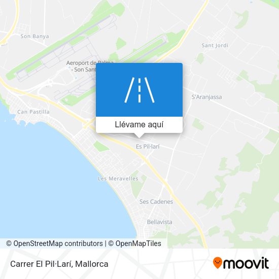 Mapa Carrer El Pil·Larí