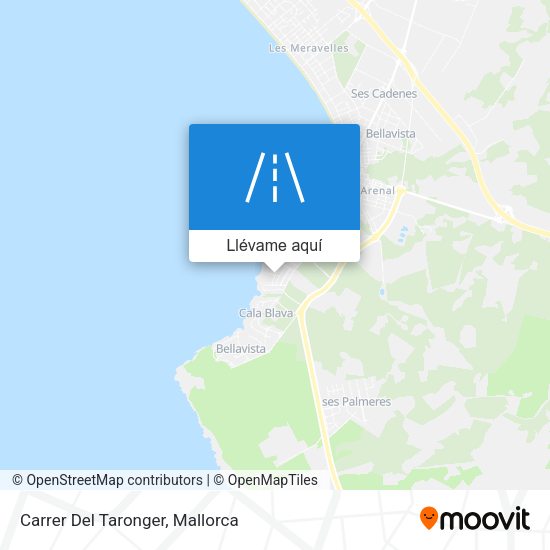 Mapa Carrer Del Taronger