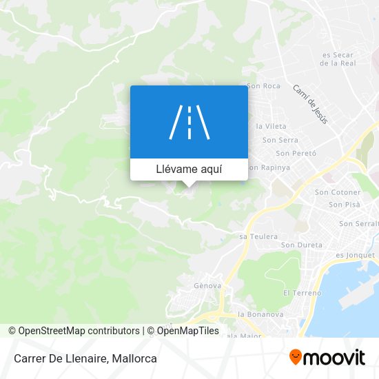 Mapa Carrer De Llenaire