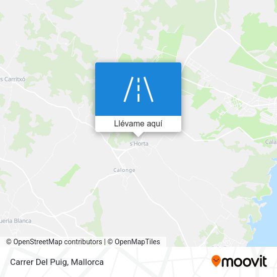 Mapa Carrer Del Puig