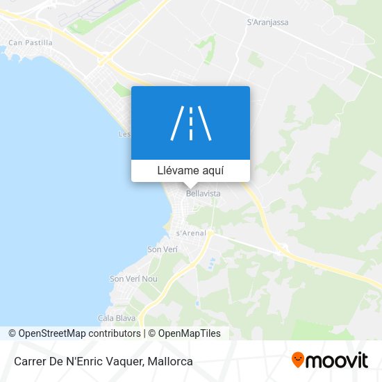 Mapa Carrer De N'Enric Vaquer