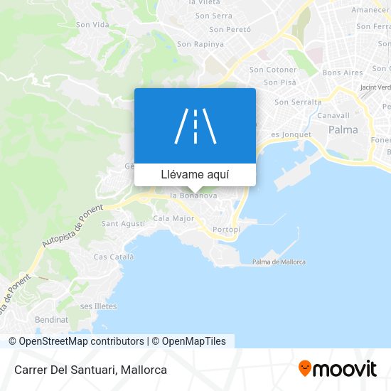 Mapa Carrer Del Santuari