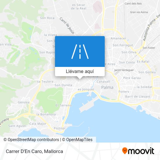 Mapa Carrer D'En Caro